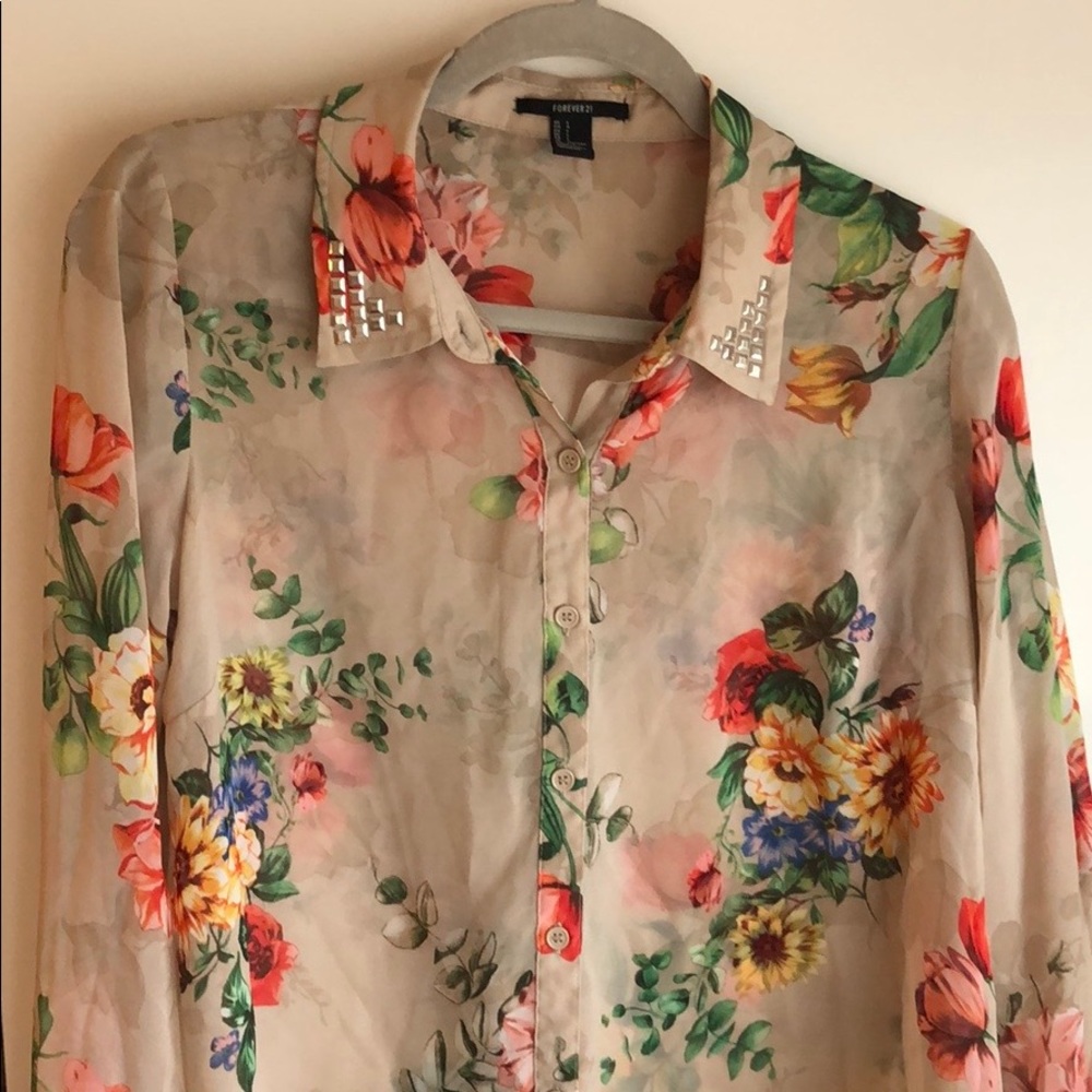 Sheet Long sleeve button down